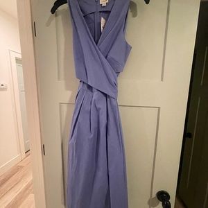Periwinkle blue tie back J Crew with Tags